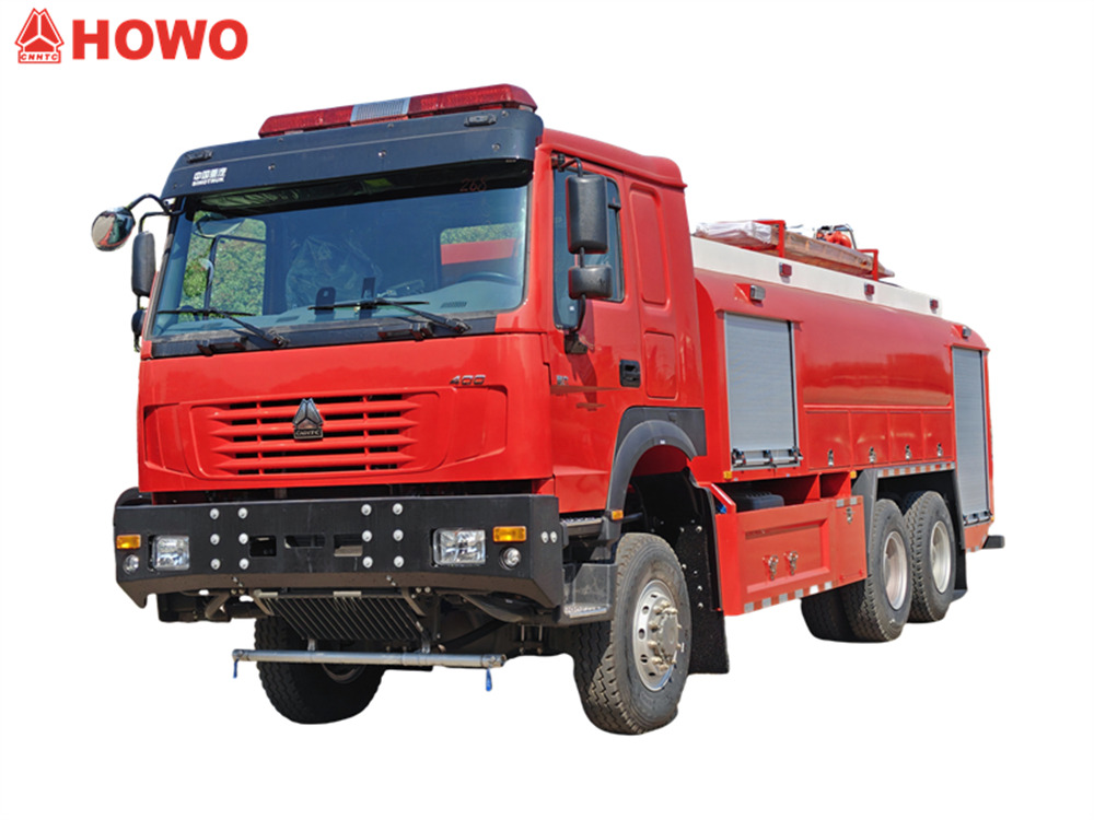 Howo all drive 8000L fire tender truck
