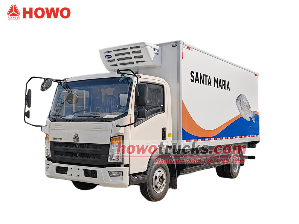 5Ton&nbsp;Seafood&nbsp;Refrigerated&nbsp;Truck&nbsp;Howo&nbsp;