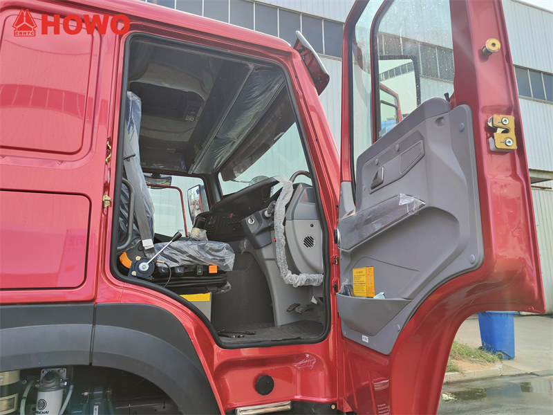 HOWO road sweeper truck cabin