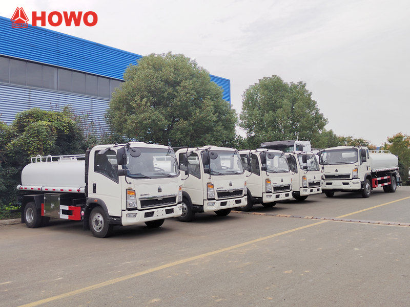 Howo Food-grade stainless steel water carrier truck