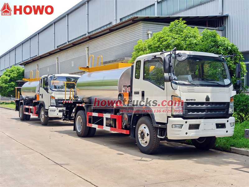  Howo light-duty asphalt distributor&nbsp;truck
