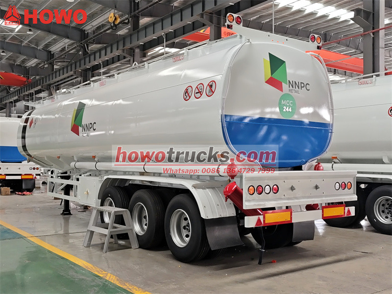 New 3-axle&nbsp;40000L&nbsp;fuel tank&nbsp;trailer