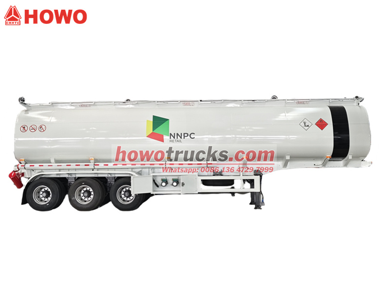 New 3-axle&nbsp;40000L&nbsp;fuel tank&nbsp;trailer