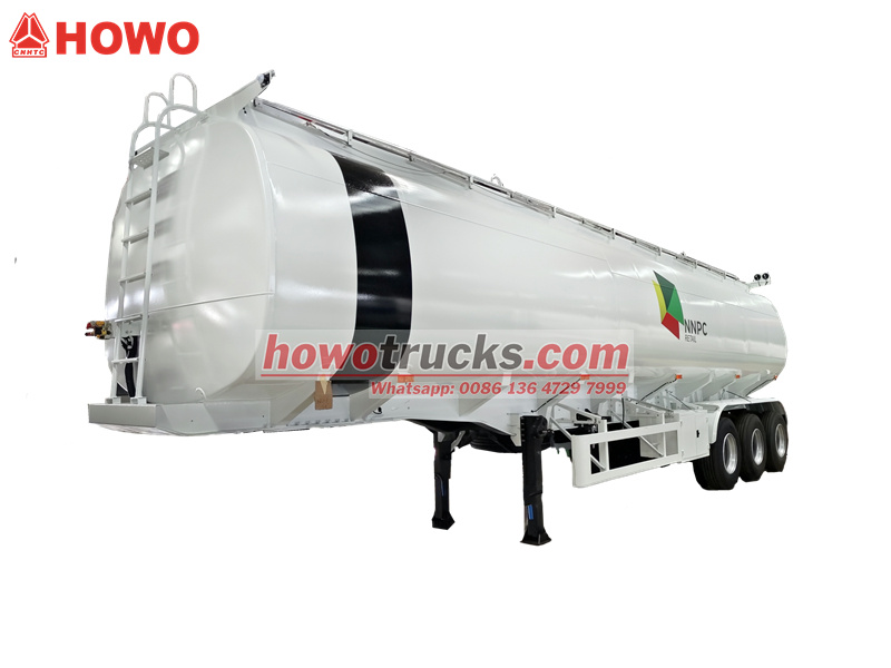 Heavy duty 3 axle 40000L fuel tank trailer