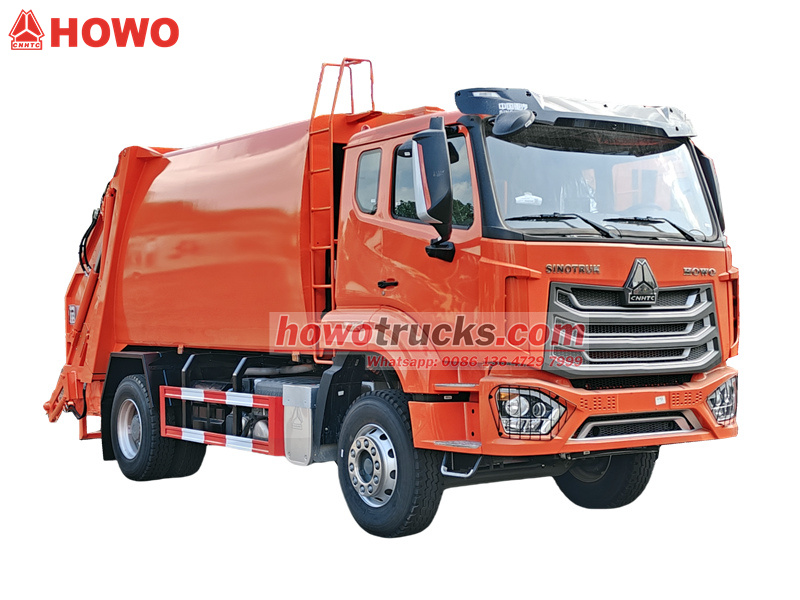 HOWO Heavy 15CBM Garbage Compactor Truck