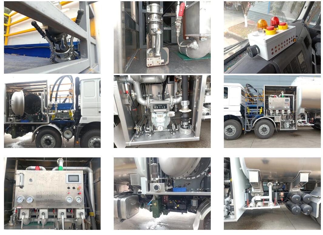  aircraft fuel tank on HOWO TRUCKS