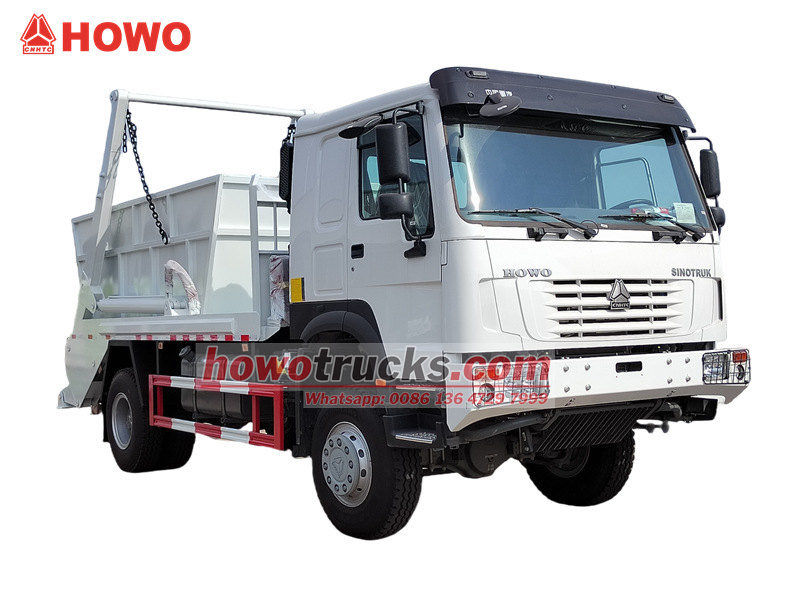 HOWO 4&times;4 off-road skip loader