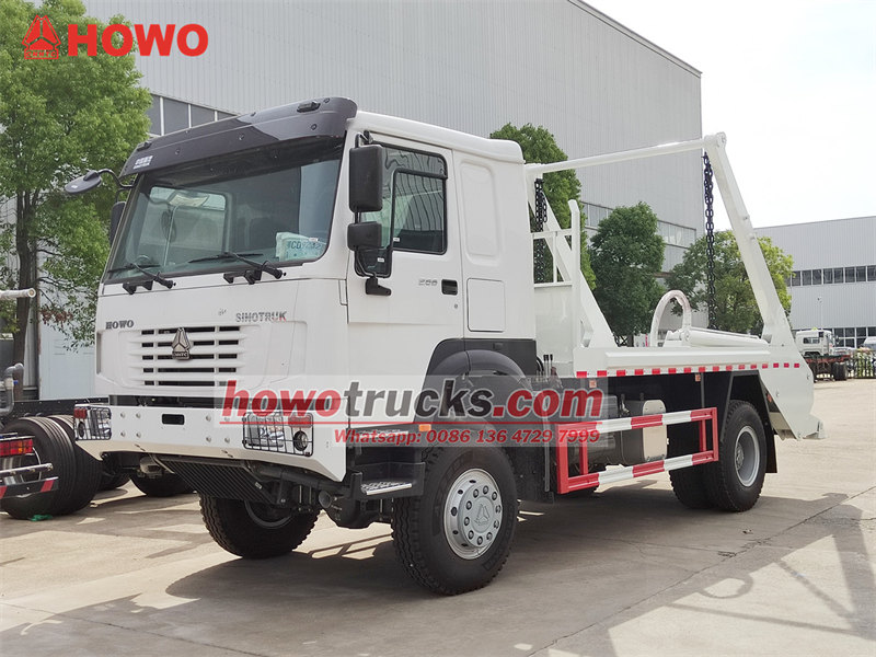 HOWO 4&times;4 skip bin loader