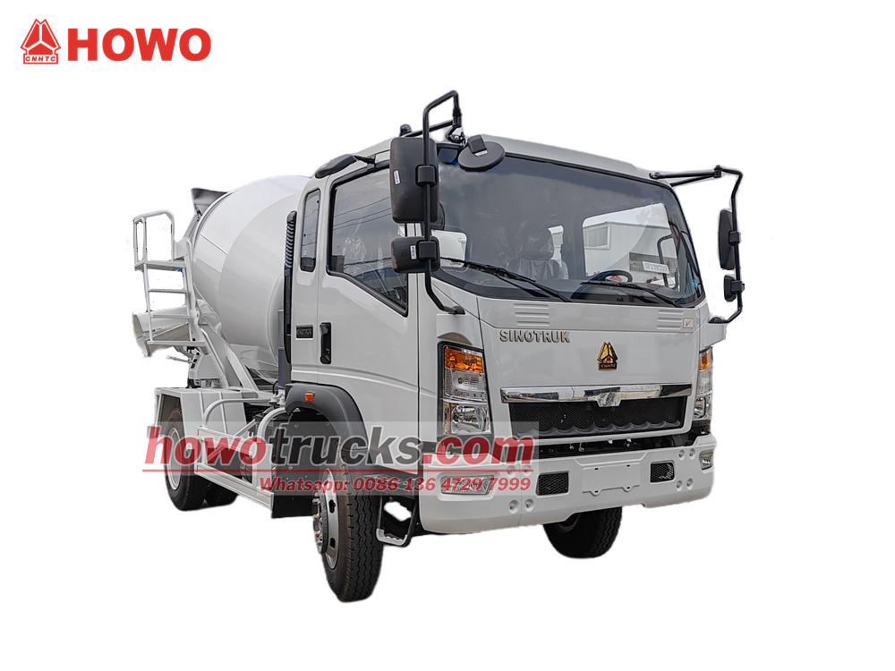 &nbsp;HOWO 5 cbm transit mixer drum truck