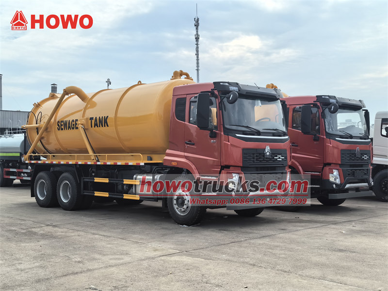 HOWO septic tank truck for export HOWO septic tank truck for export