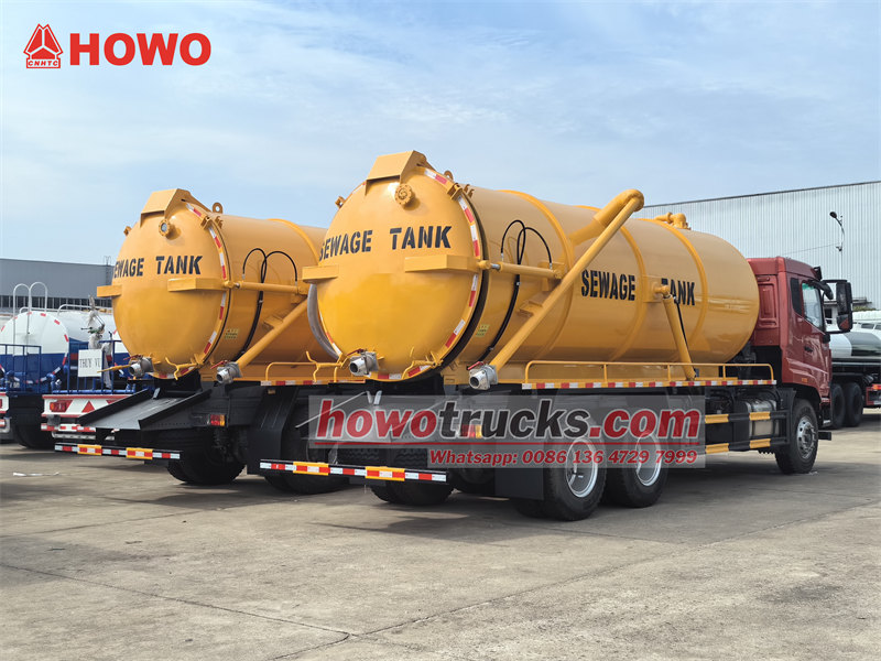 SINOTRUK HOWO vacuum suction trucks for export SINOTRUK HOWO vacuum trucks for export