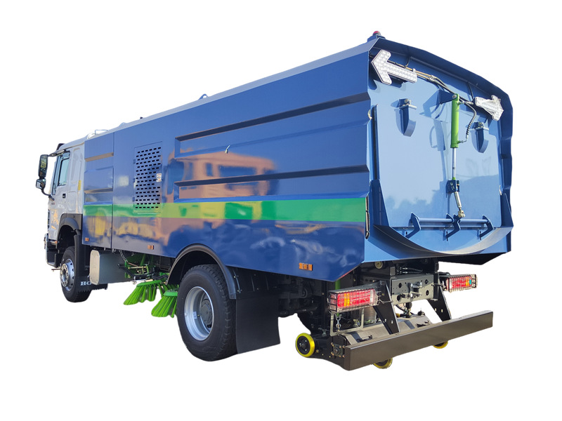 HOWO 4&times;2 RHD street cleaning truck
