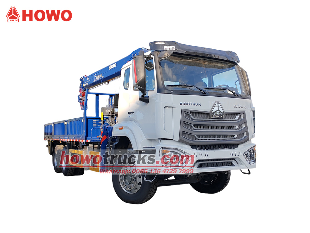 HOWO NX 6x4 boom crane truck