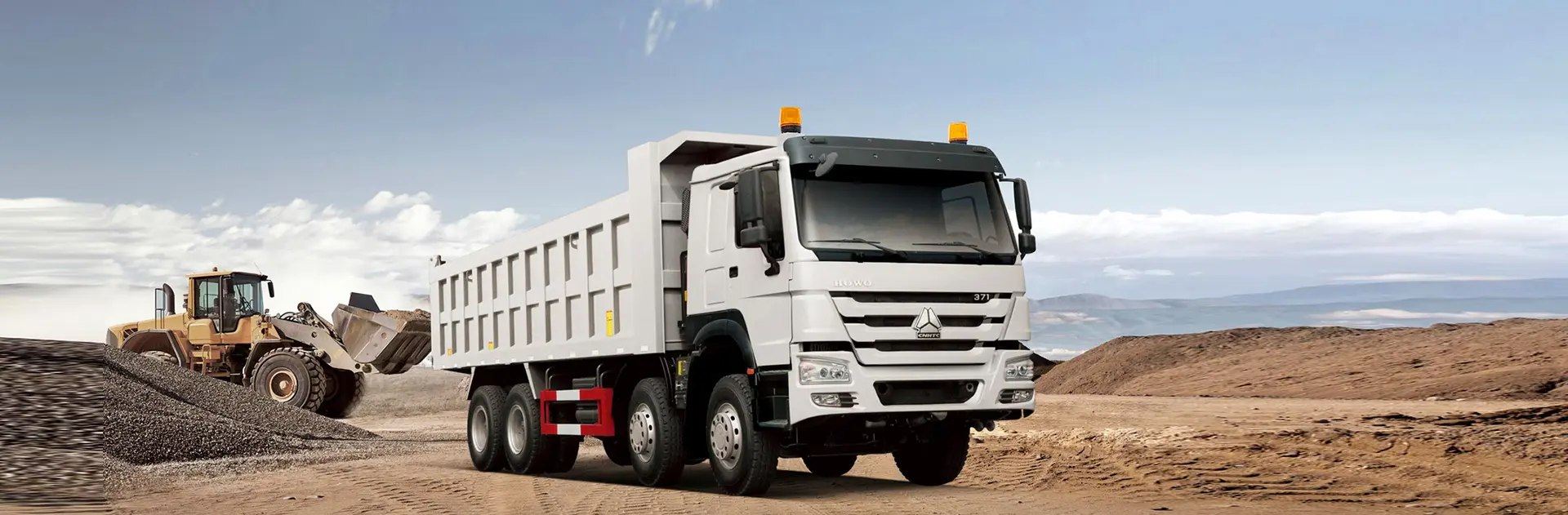 Howo 8x4 HW76 dumper