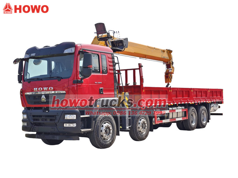 &nbsp;HOWO 8x4 truck mounted 20 tons crane&nbsp;
