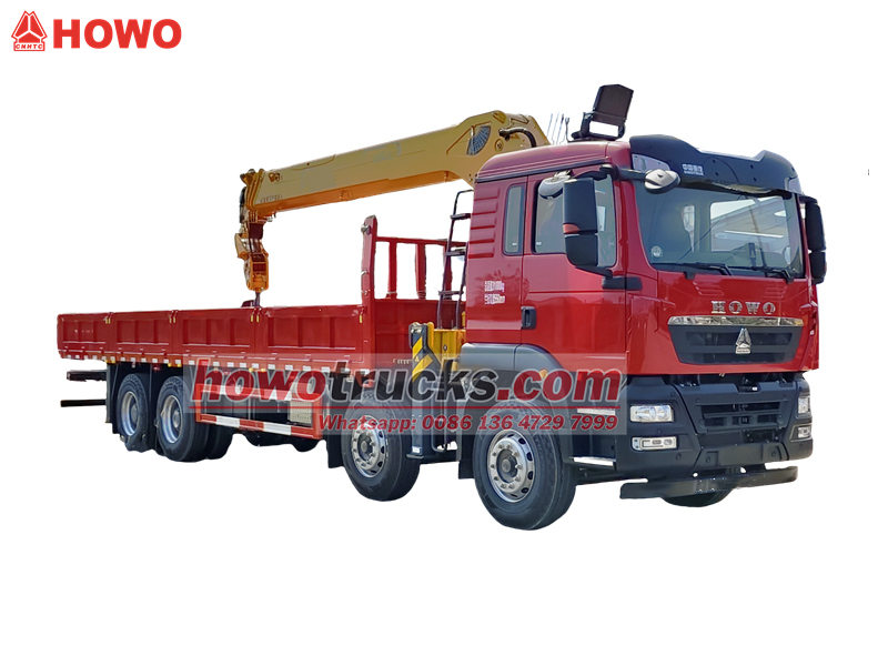 &nbsp;HOWO 8x4 truck mounted 20 tons crane&nbsp;