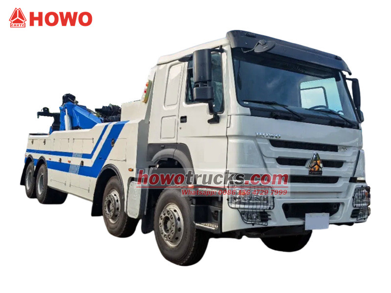 HOWO 8&times;4 recovery tow truck