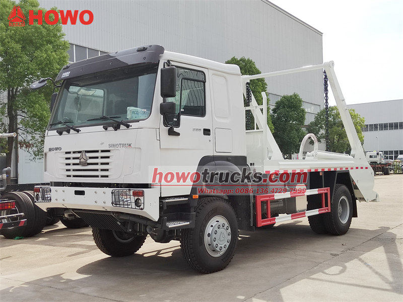 HOWO 4&times;4 AWD skip loaders