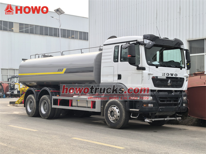 HOWO 22cbm water bowser with pump HOWO 22cbm water bowser with pump