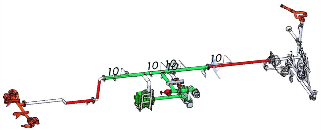 CS TRUCKS water tanker truck tanker pipeline system CS TRUCKS water tanker truck tanker pipeline system