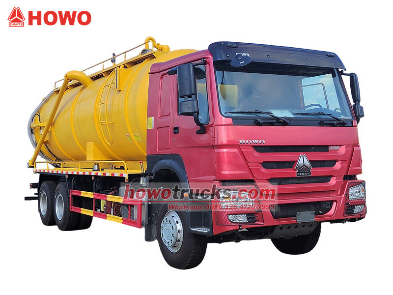 HOWO 6&times;4 sewer cleaner truck