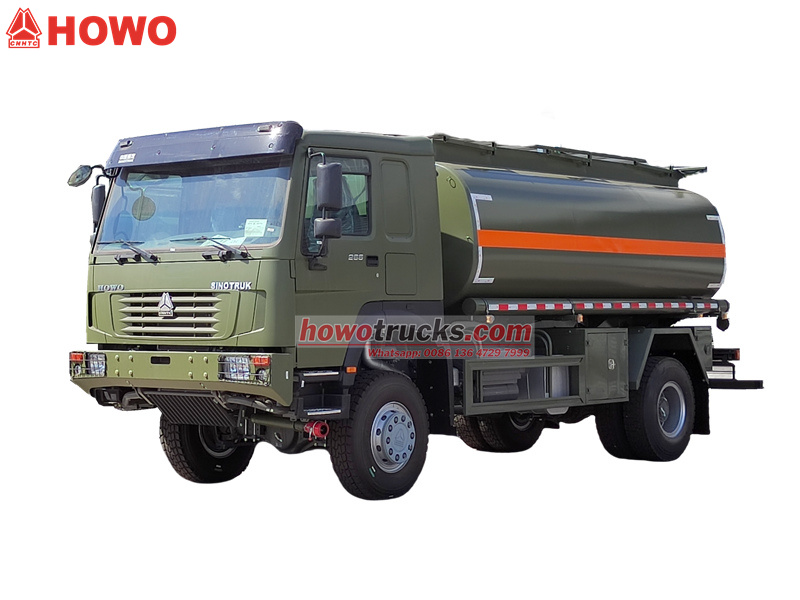 HOWO off-road&nbsp;Fuel&nbsp;Delivery&nbsp;Trucks
