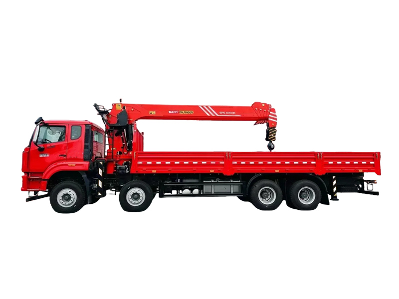 HOWO 8&times;4 truck with crane Palfinger