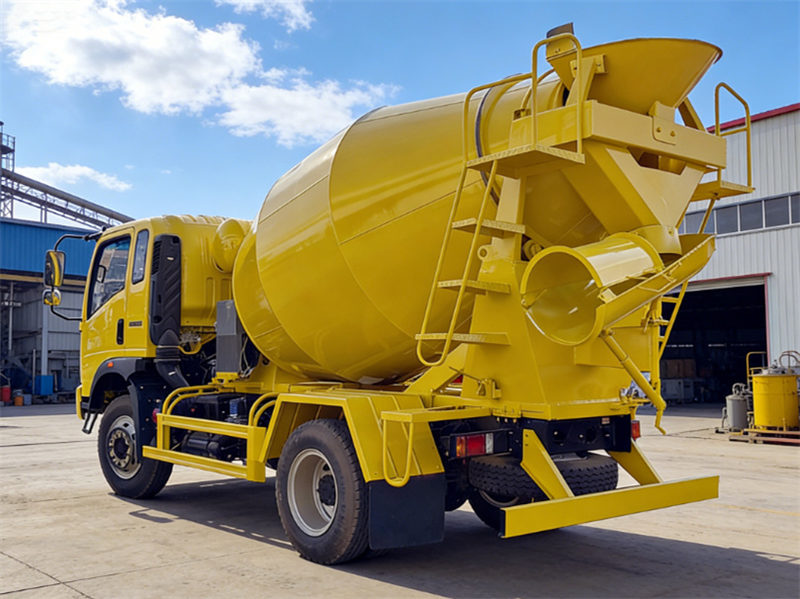 HOWO 3cbm Small Concrete Cement Mixer Truck 