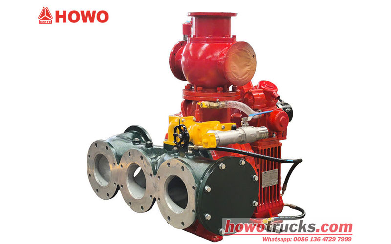 The largest water fire pump of CB 10/140 for ISUZU fire fighting truck
