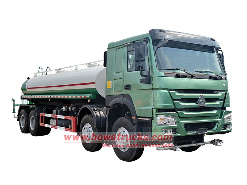 HOWO 8&times;4 water delivery truck