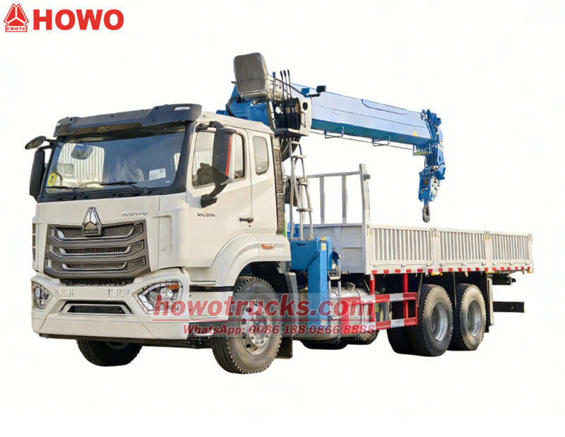 &nbsp;HOWO 6x4 truck mounted 14 tons crane&nbsp;