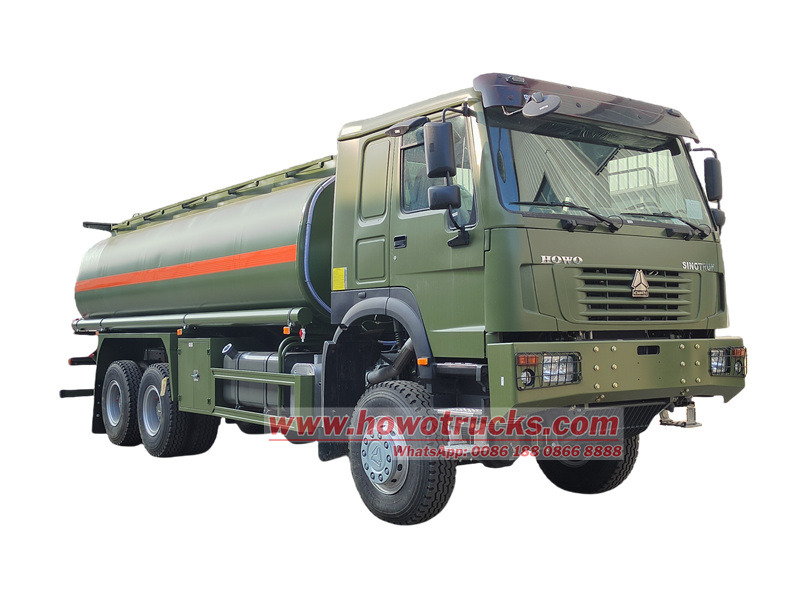 HOWO 6&times;6 oil tank lorry