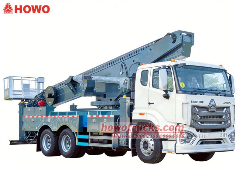 Howo NX Truck Mounted 56M Aerial Work Platform - CS TRUCKS