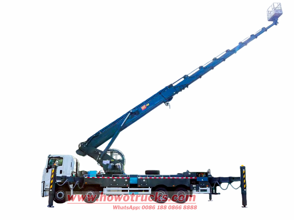 HOWO 8X4 70m aerial platform truck