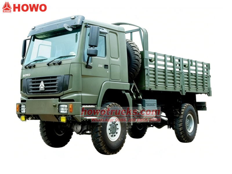&nbsp;HOWO 4x4 10tons cargo truck