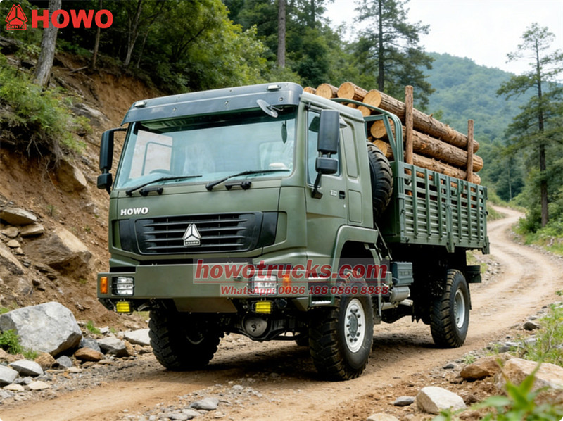 Howo 4&times;4 Cargo Truck