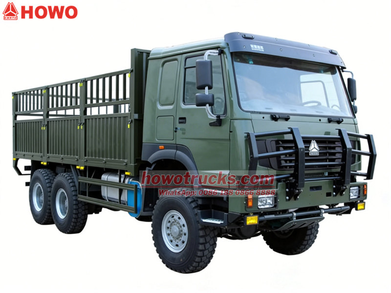 &nbsp;HOWO 6x6 20tons cargo truck