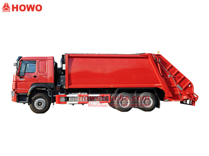Howo 20CBM garbage compactor truck