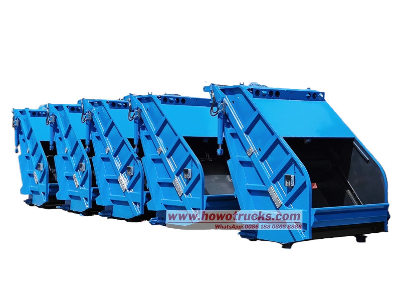 40HQ shipping method for Rear Loader Garbage Compactor Body Kit