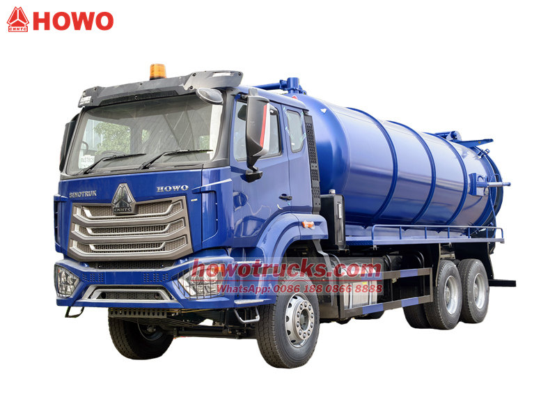 Howo heavy sewage tank truck