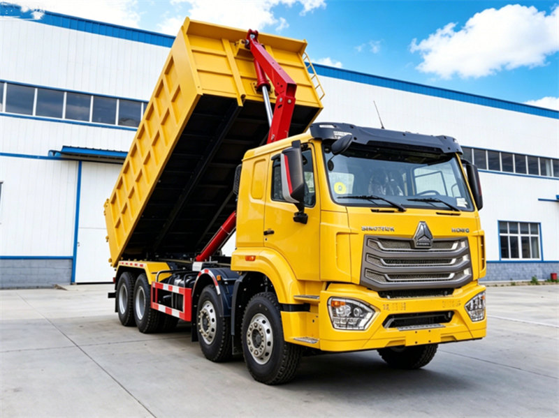 Howo garbage hook lift truck