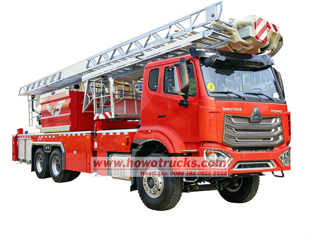 HOWO NX Ladder Fire Engine DG34