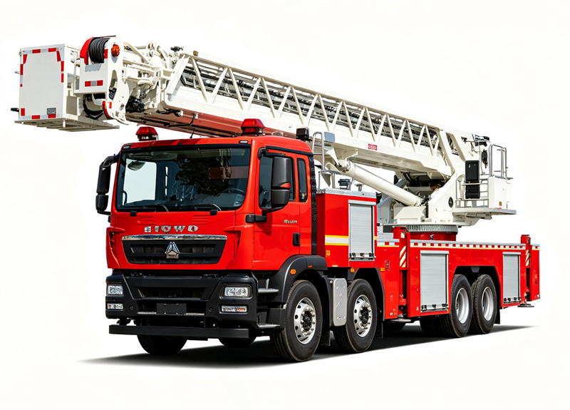 Howo aerial Ladder Truck