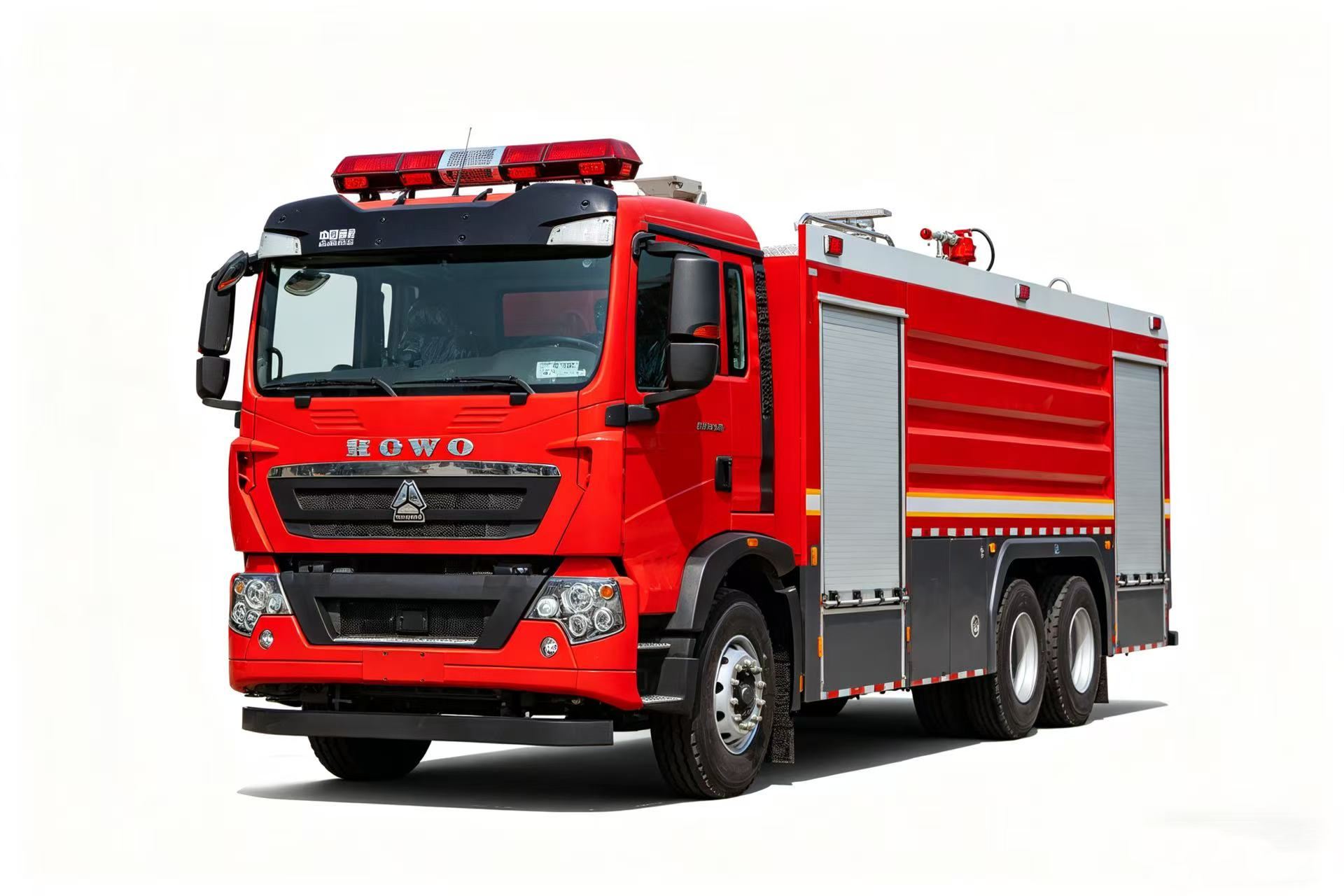Howo Foam Fire Truck