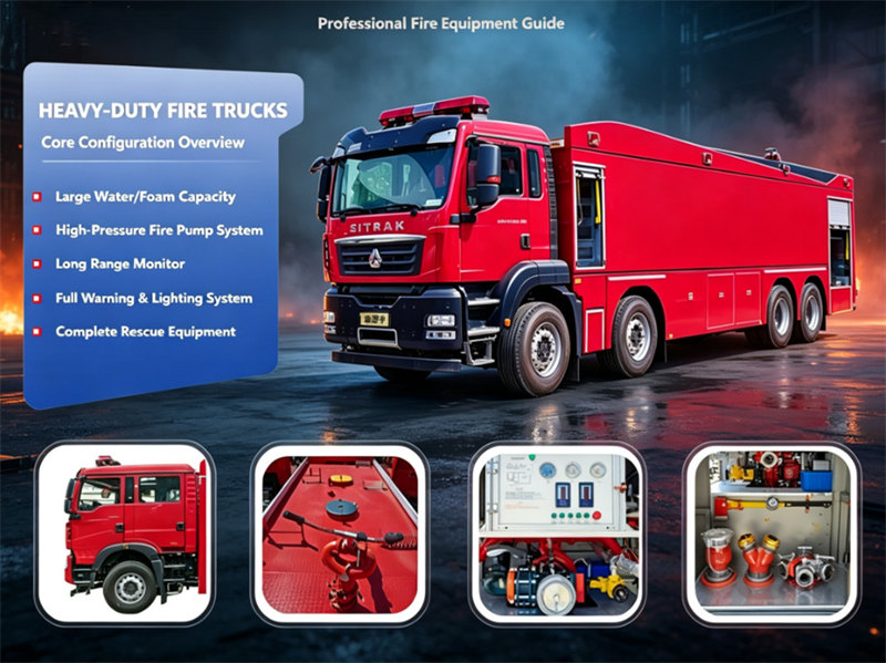 Heavy Duty Fire Truck: Core Configuration & Performance Benefits